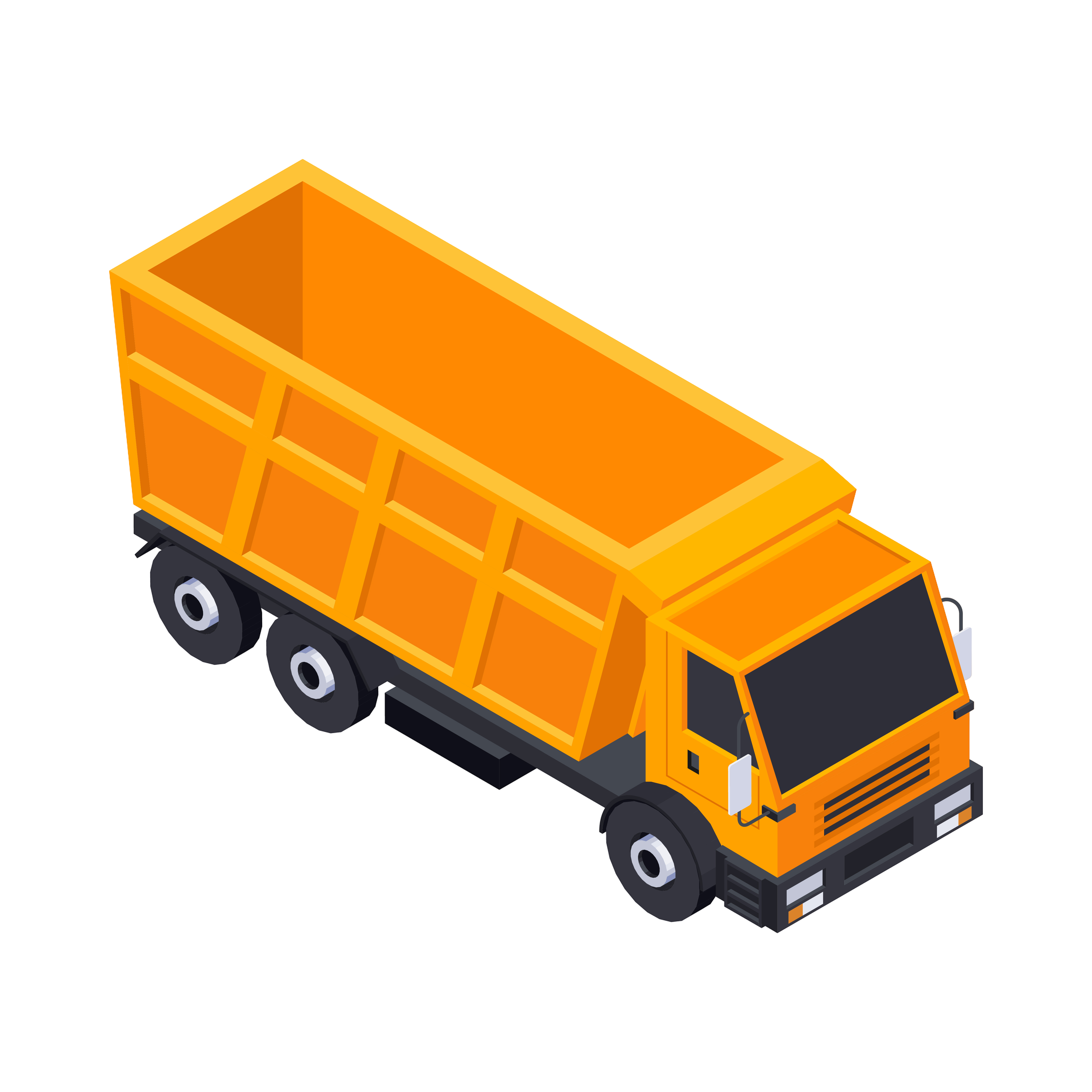 Camion benne